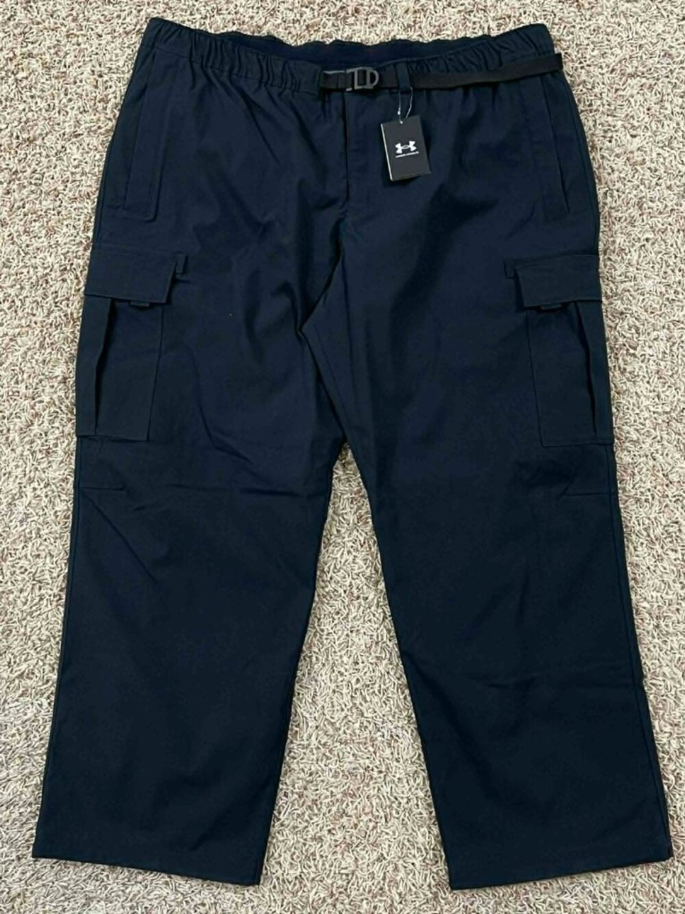 Under Armour Men's Expanse Utility Cargo Pants Black, Size 3XL (New)